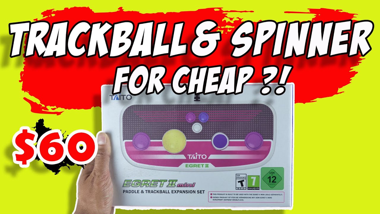 This $60 Trackball & Spinner Transforms the Taito Egret II Mini!