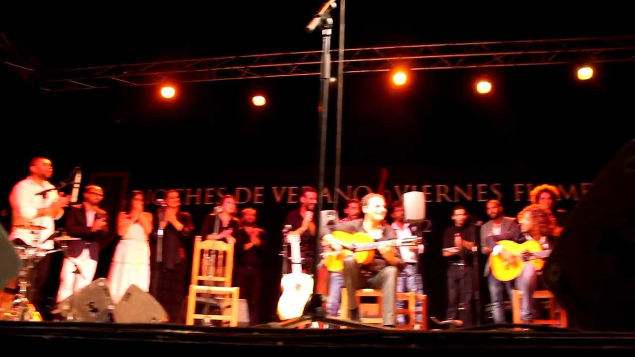 Diego del Morao FIN DE FIESTA Jerez 2012 con Niña Pastori, Marina Heredia, Juan de la Morena...