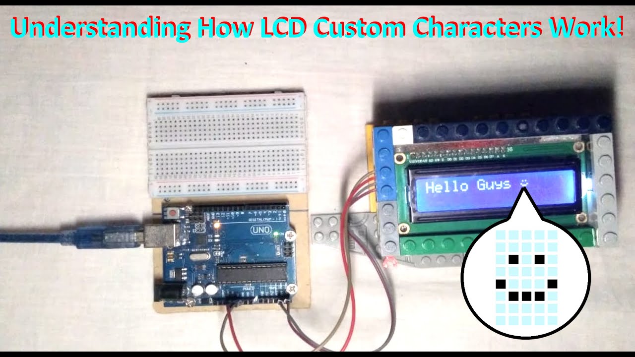 Understanding How LCD Custom Characters Work!