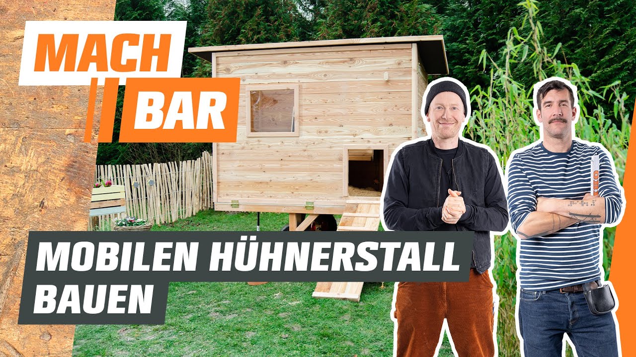 Hühnerstall bauen – kompakt und mobil | OBI