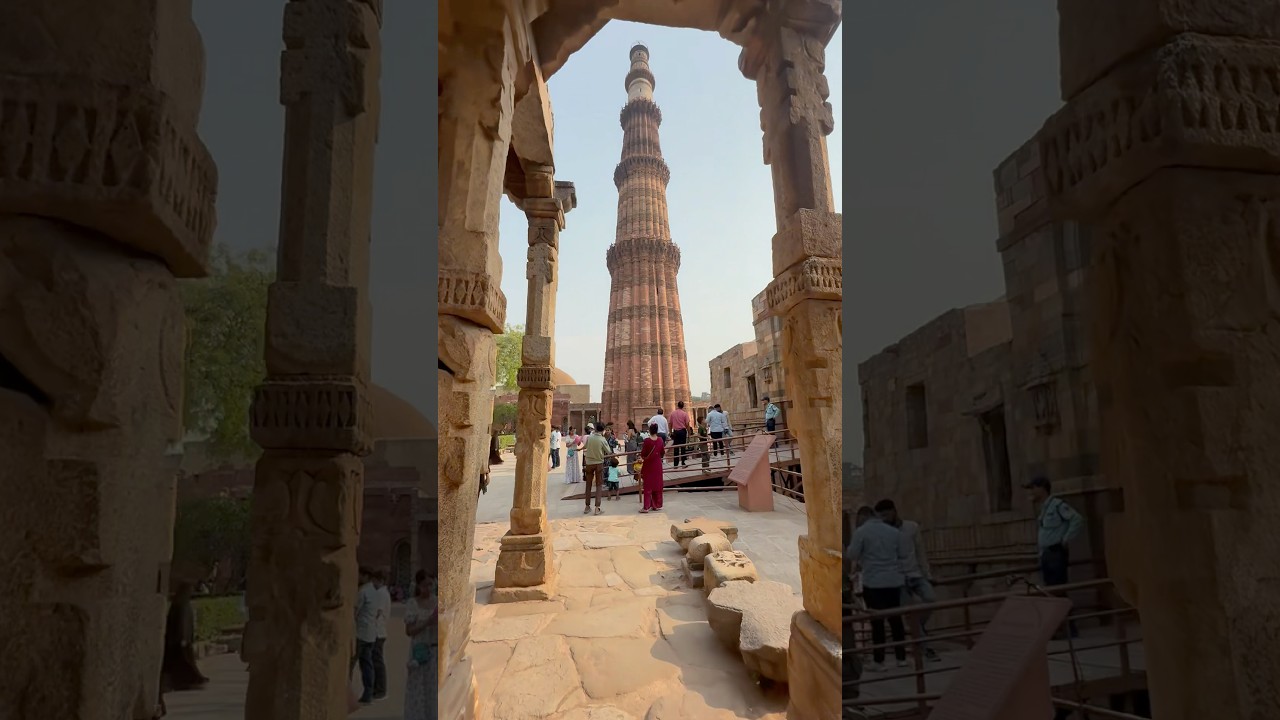 #🇮🇳#德里#Delhi#凱旋塔#QutubMinar#Qutub#🇮🇳#德里#Delhi#凱旋塔#QutubMinar#Qutub
