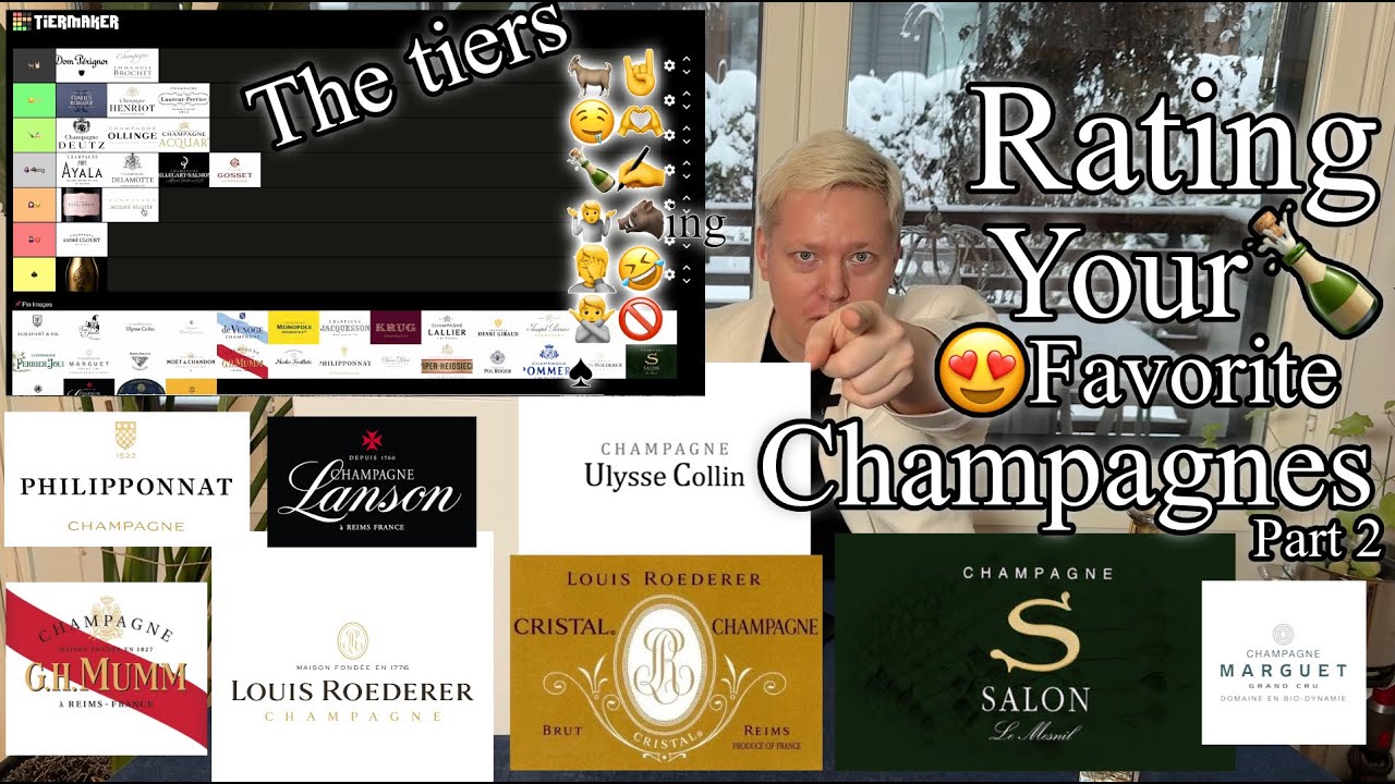 Expert Ranks Champagne Brands For 2025 Part 2 (Brutally Honest No BS)