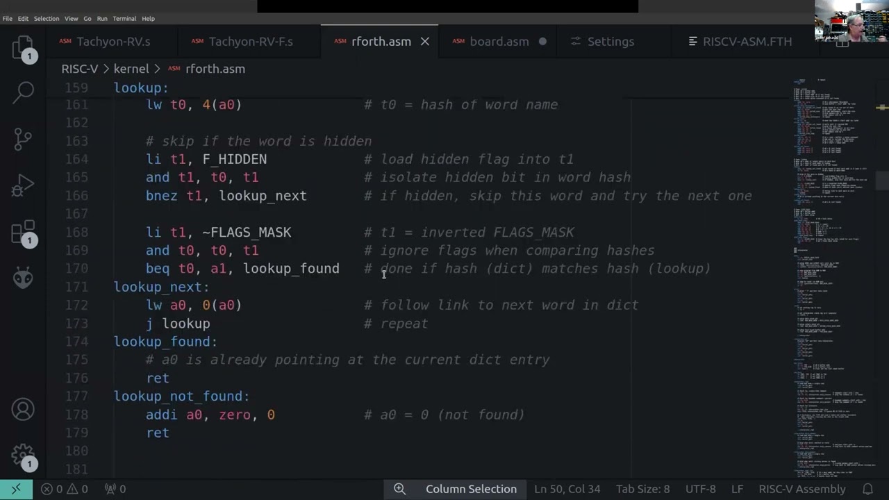 Tachyon FORTH of Peter Jakacki now available on  RISC-V