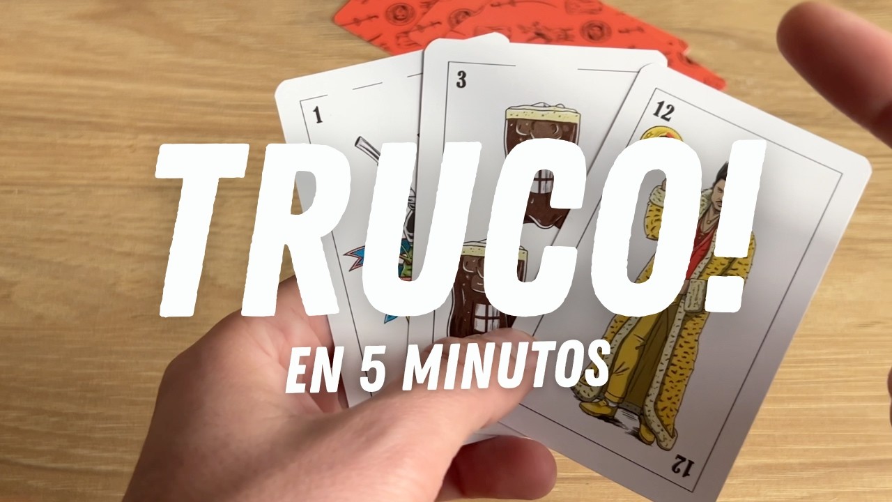 ¿Cómo se juega al TRUCO ARGENTINO? (2026)  - Explicado en 5 minutos