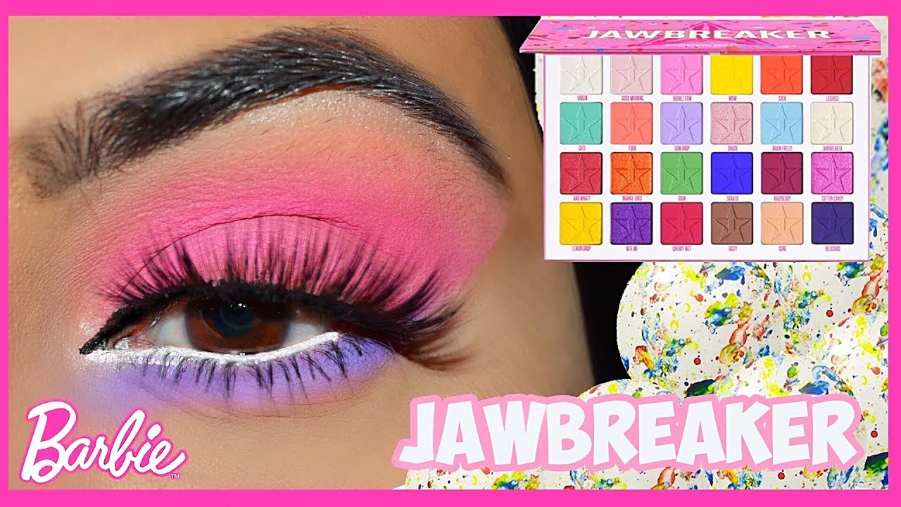 Jeffree Star Jawbreaker Palette Cute Barbie Style Eyeshadow Tutorial