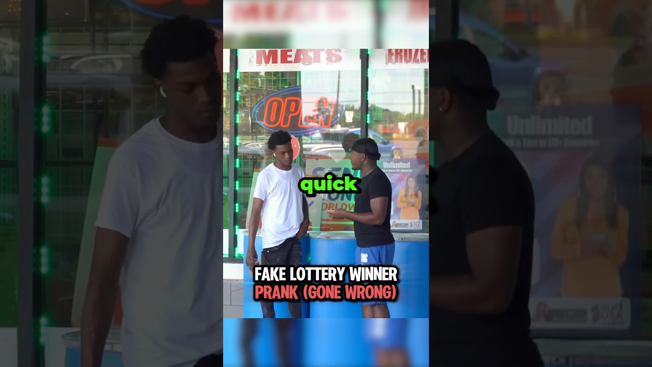 Fake Lottery Ticket Winner Prank (Gone Wrong)