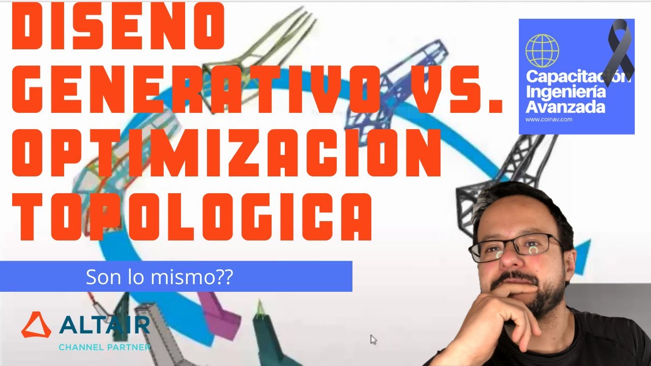Diseño generativo vs optimizacion topologica: son lo mismo?