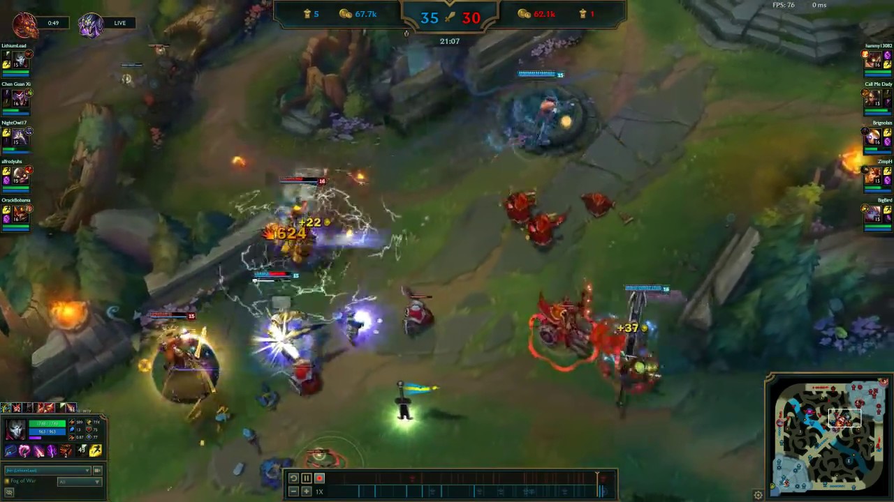 Jhin being kinda fast.