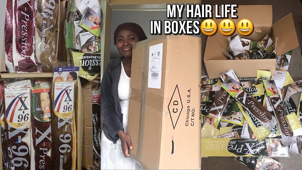 UNBOXING SOME EXPRESSION BRAIDING HAIR - WHOLESALE PURCHASE