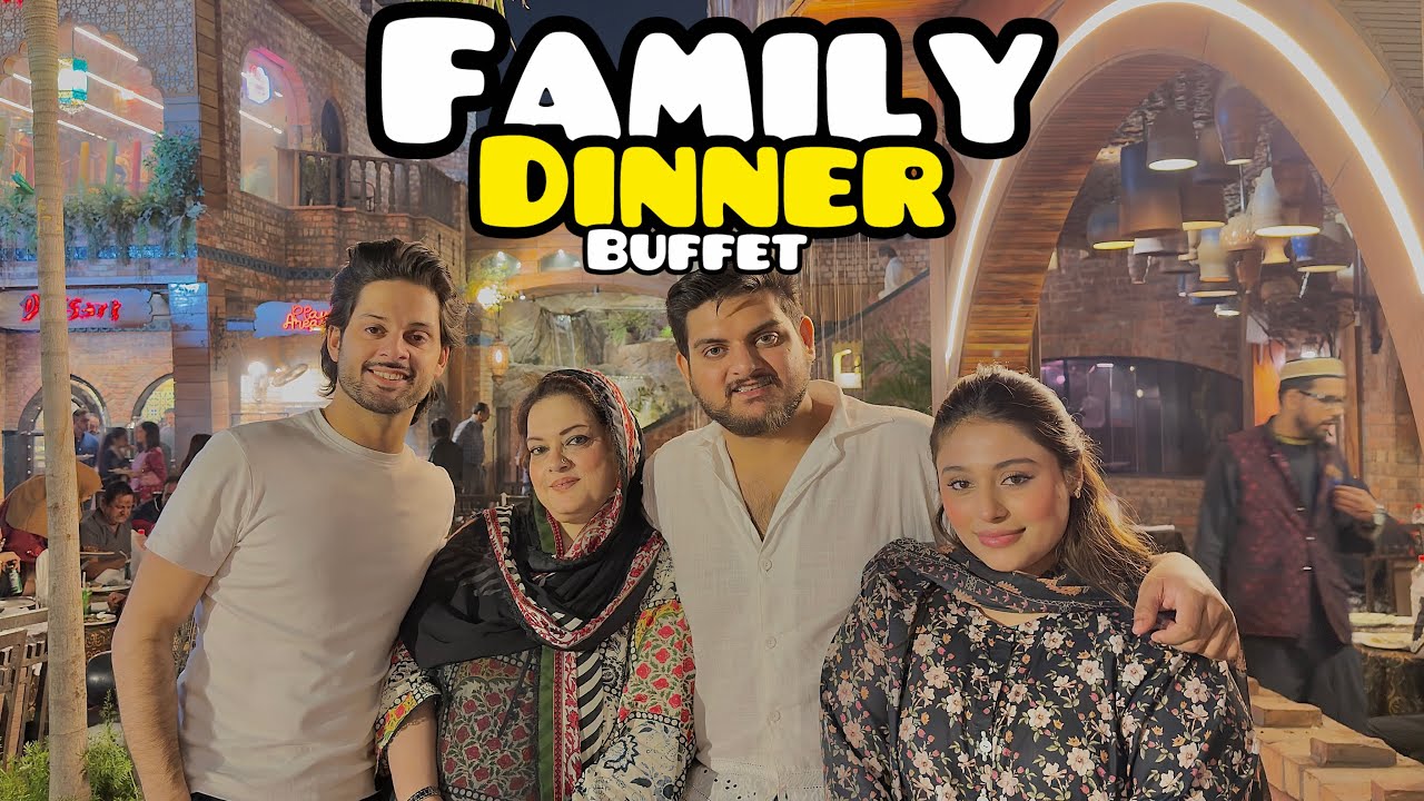 Family dinner night 🤩 | hum 3 ne mil kar  4kg mutton kha liya 😂 | good day with mama | paise wasool🤣