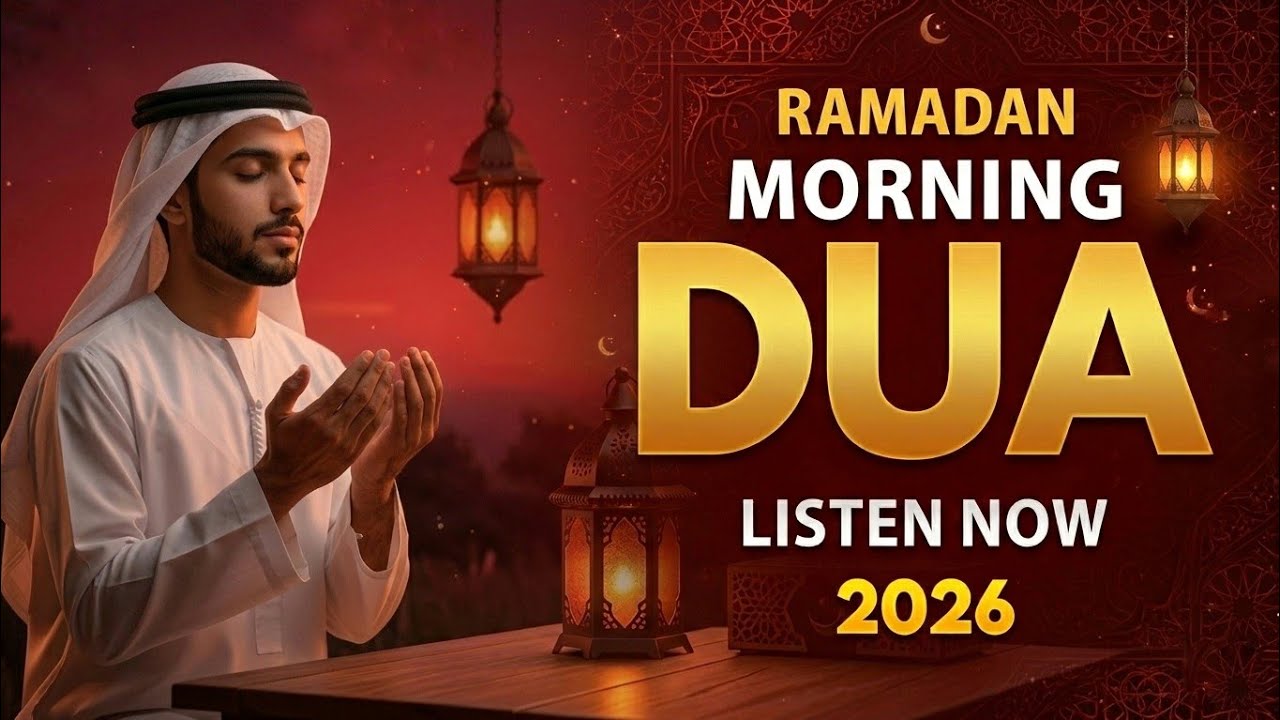 Ramadan Morning Dua 2026 | Powerful Dua For Barakah, Peace & Protection | Noor Ayah Tv