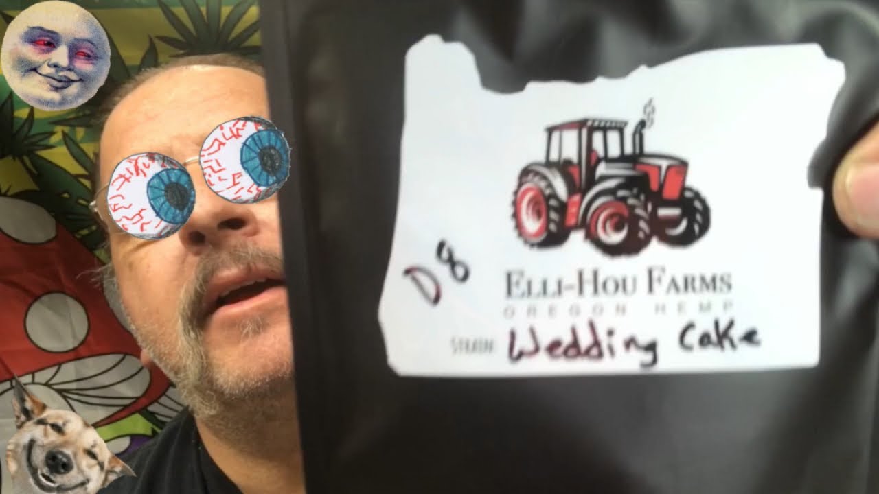 Elli-Hou Farms Wedding Cake Delta 8 Thc Flower, Is it worth the Hype?  #ellihoufarms #CBD #Delta8thc