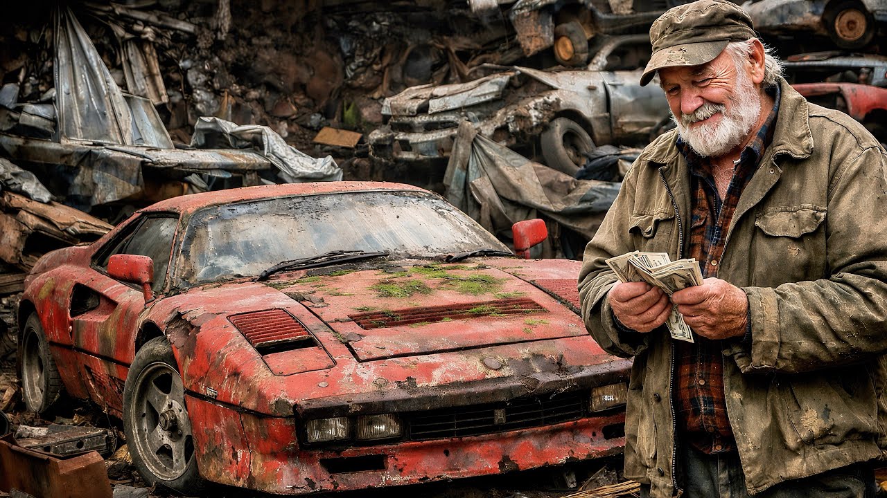 Restoring a $1000 Ferrari 288 GTO Found in a Junkyard!
