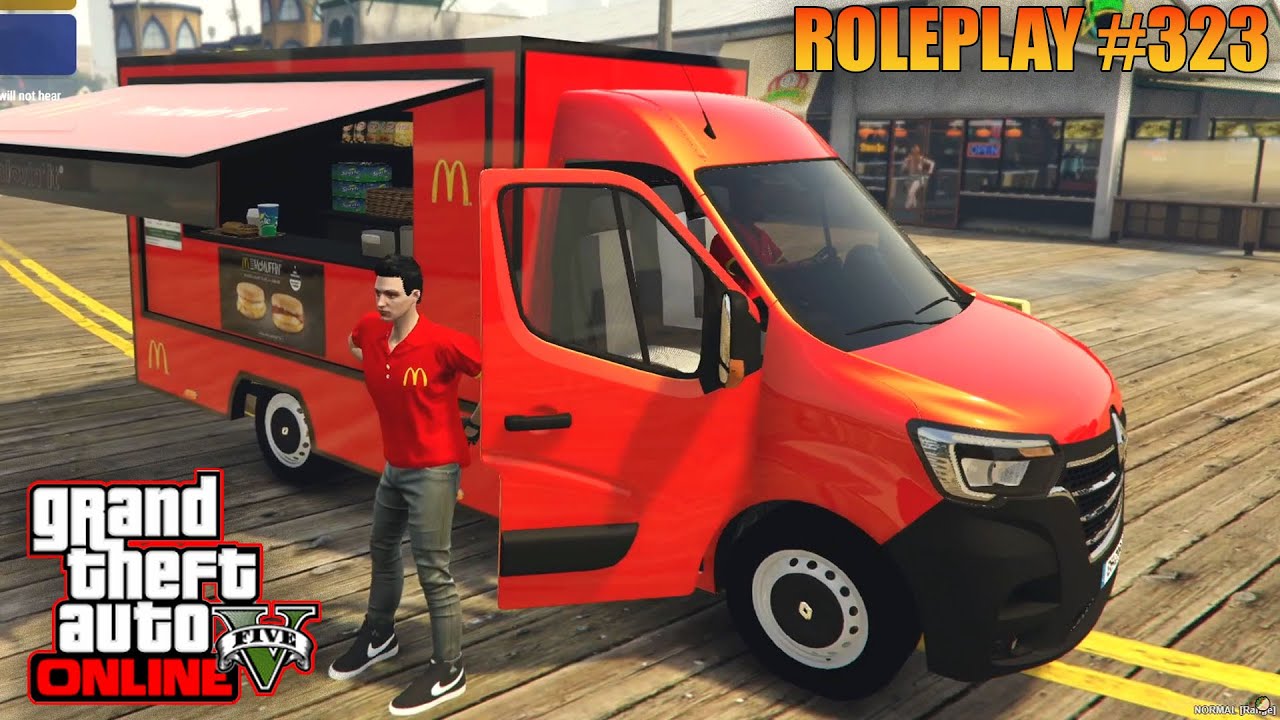 ¡OSCAR Y EL REPO EMPIEZAN A TRABAJAR EN EL MACDONALDS! | GTA V ROLEPLAY #323