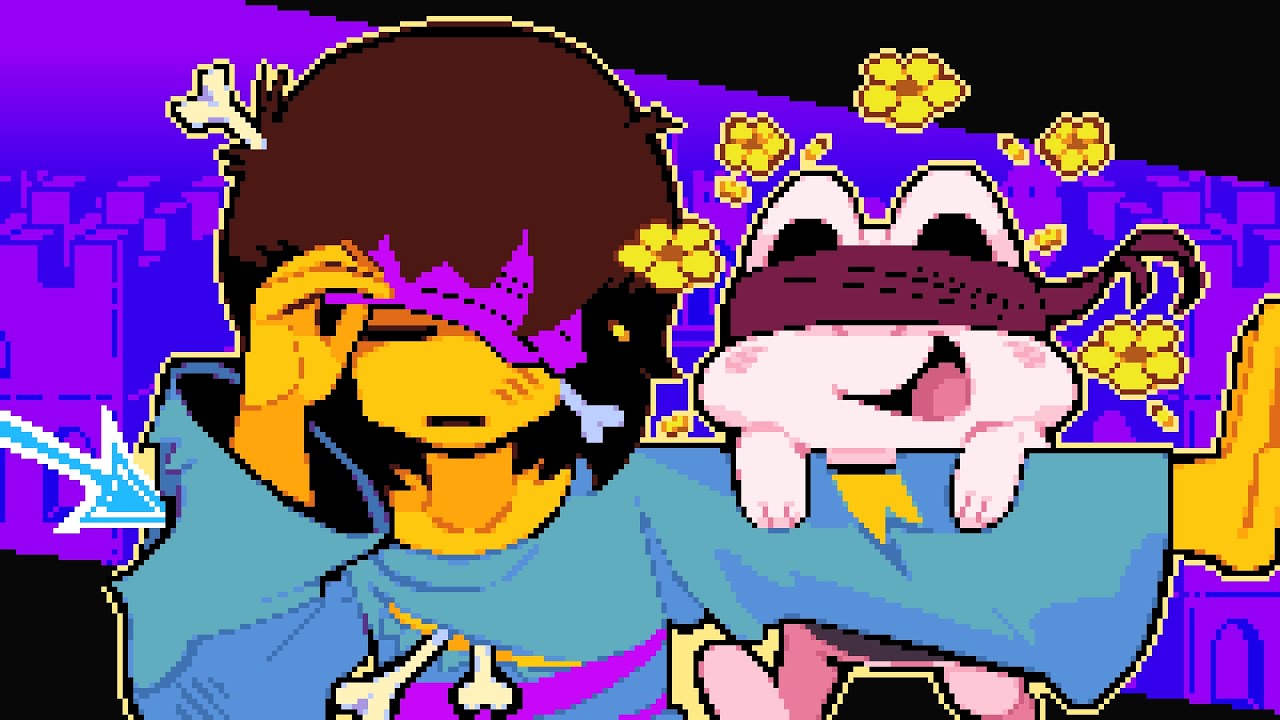 I beat Undertale blindfolded