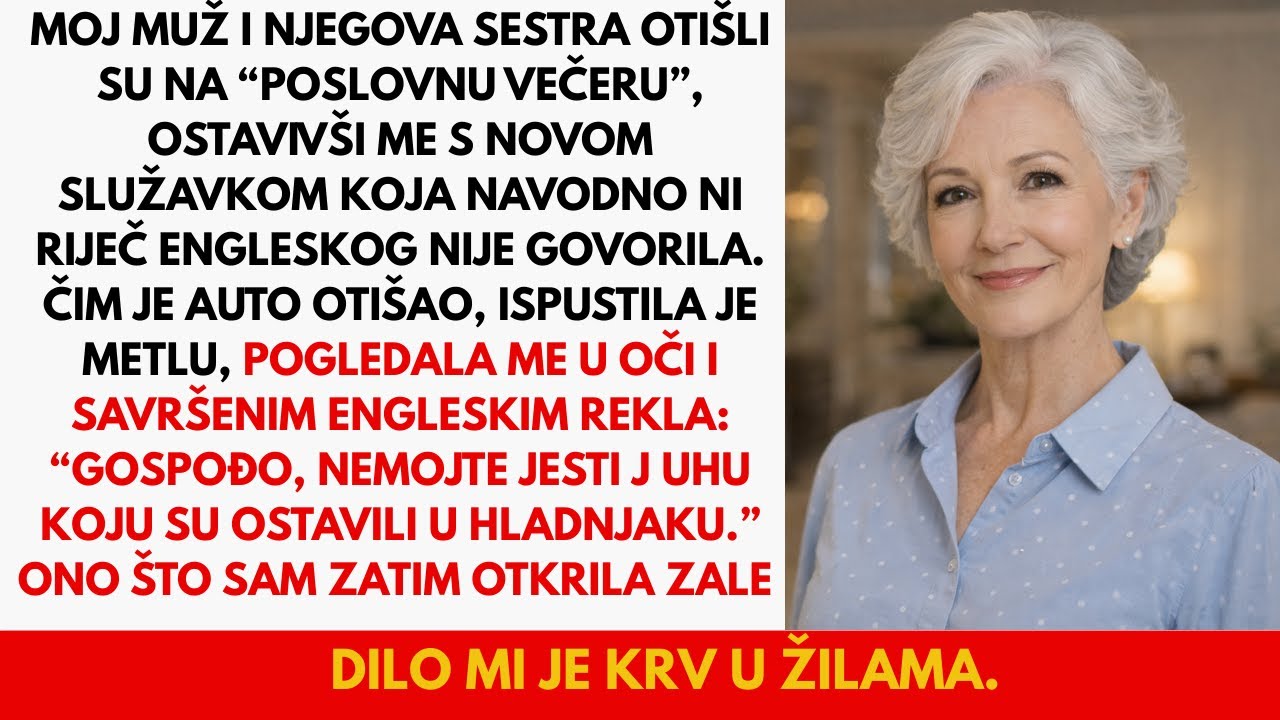 Mislili su da ih ona ne može razumjeti. Čim su otišli, spremačica je otkrila njihovu tajnu…