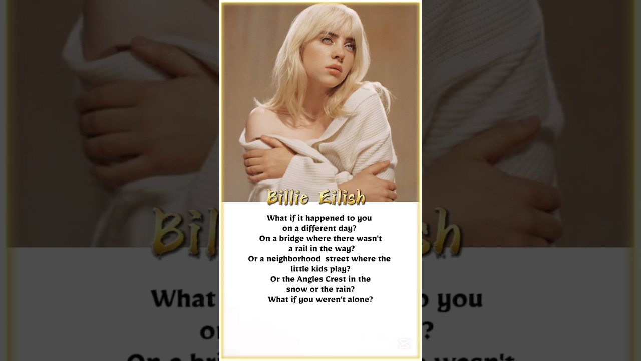 Billie Eilish - The 30th (Lyrics) #billieeilish #the30th #lyrics #viral #music