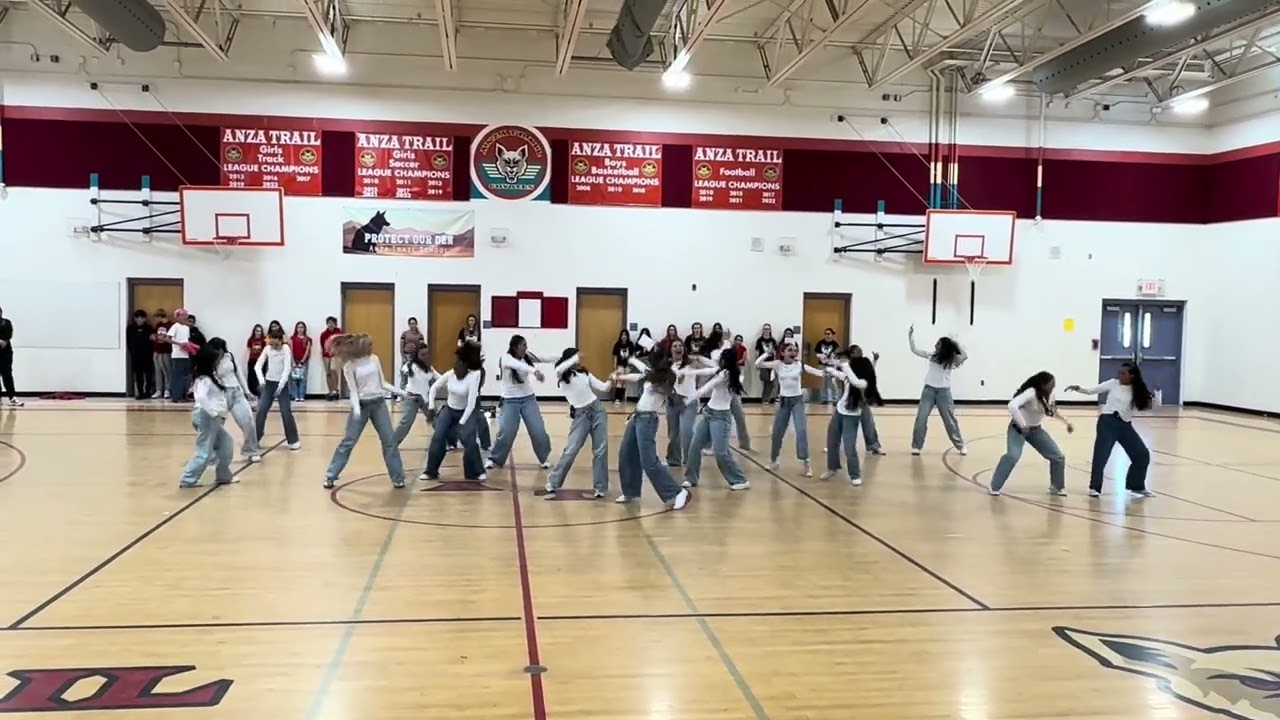 🐾Anza Trail Coyote Dance Crew🐾 3-13-25              Pep Assembly 