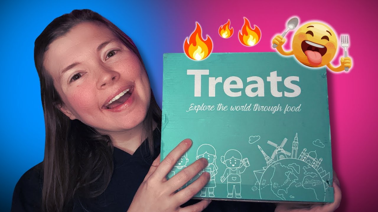 ASMR Fast and Aggressive TryTreats Unboxing and Snacking