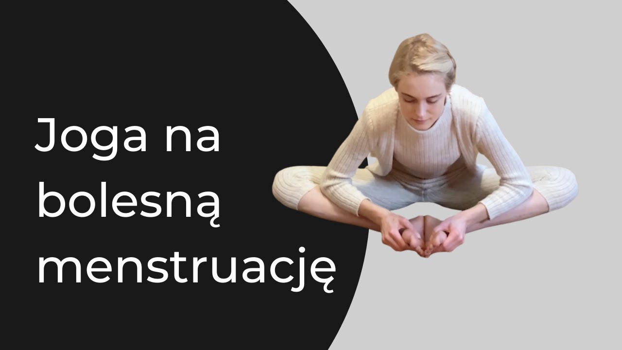25-min joga na bóle menstruacyjne – ULGA DLA BRZUCHA, MIEDNICY, DOLNYCH PLECÓW 🥲🙏🏼