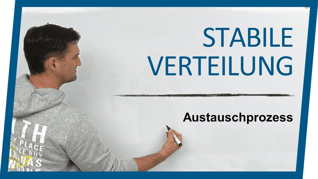 Stabile Verteilung - Austauschprozess Matrix | Mathe by Daniel Jung
