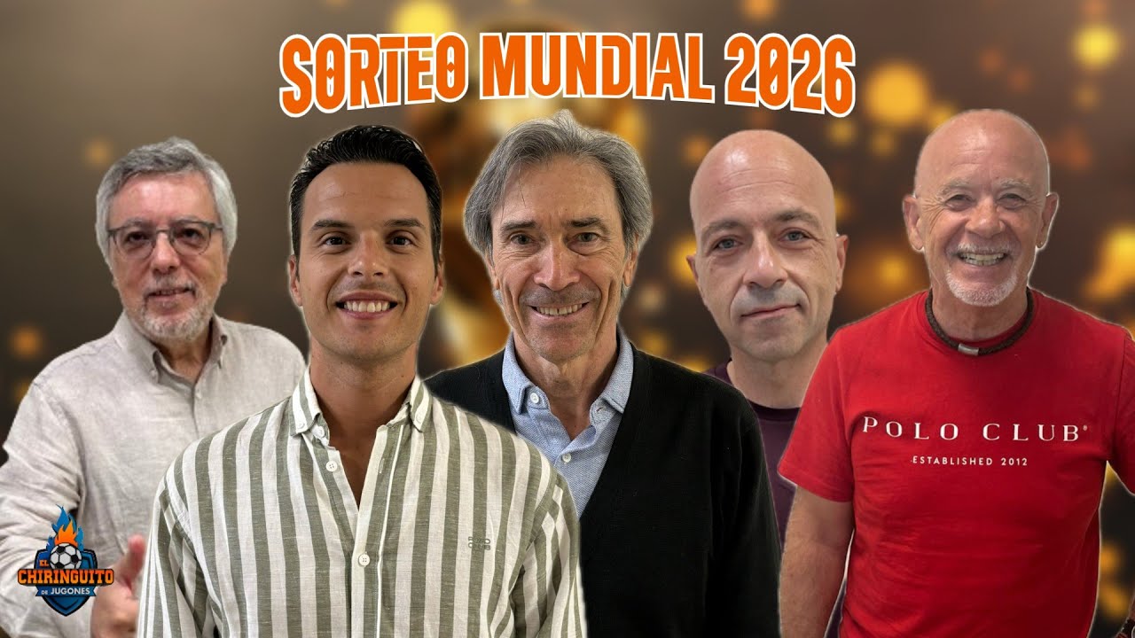 🚨&iexcl;SORTEO MUNDIAL 2026! | LOBO CARRASCO, DIEGO PLAZA, ALFREDO DURO, DAMI&Aacute;N, FRAN GARRIDO