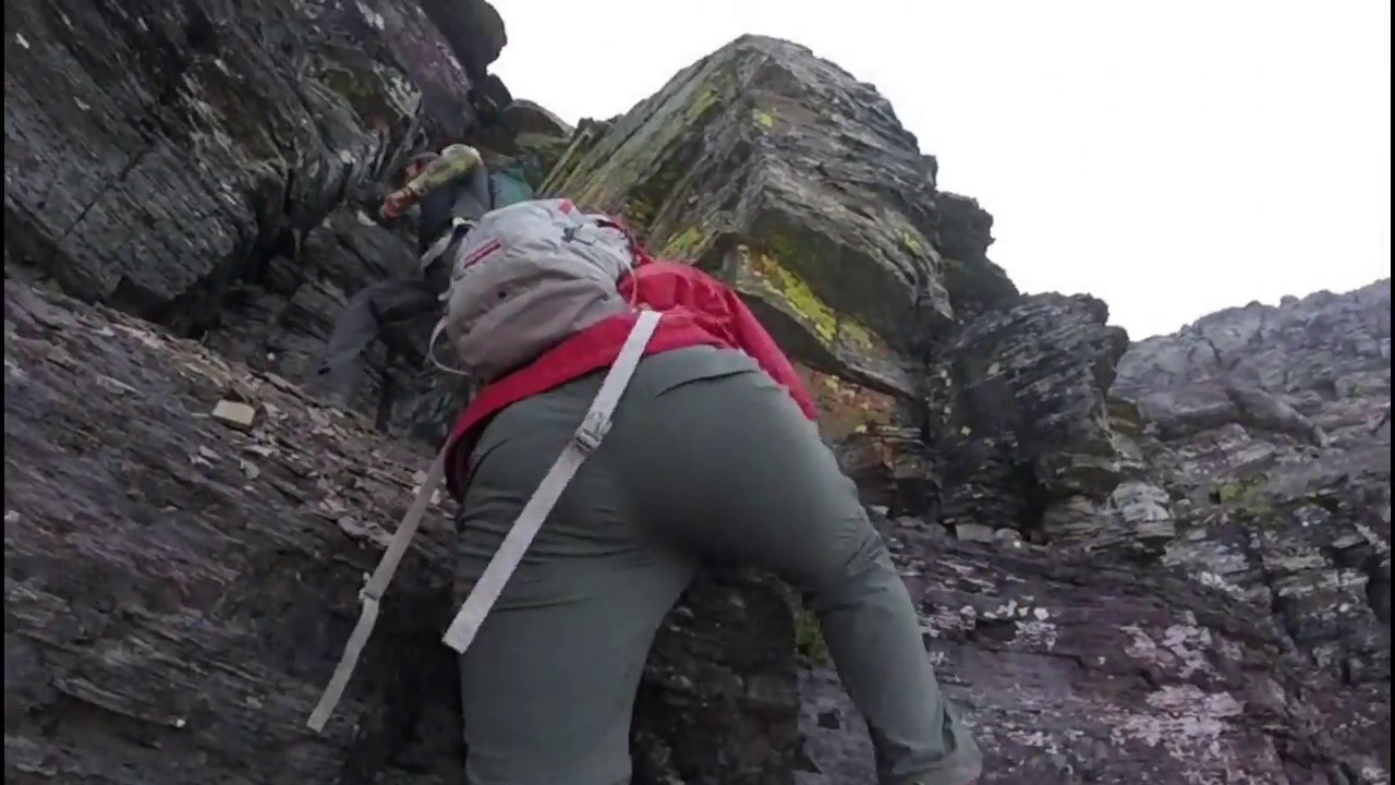 Climbing Going-To-The-Sun Mountain - Glacier National Park