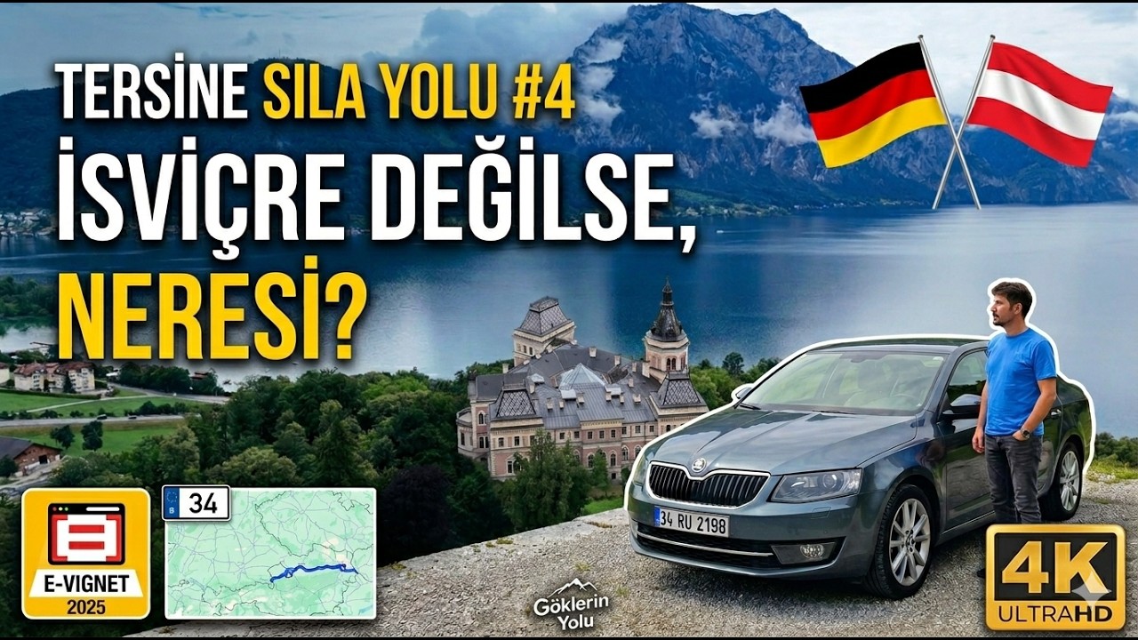 Arabayla Avusturya’ya Giriş | Yol Bizi Buraya Getirdi 🚗🇦🇹