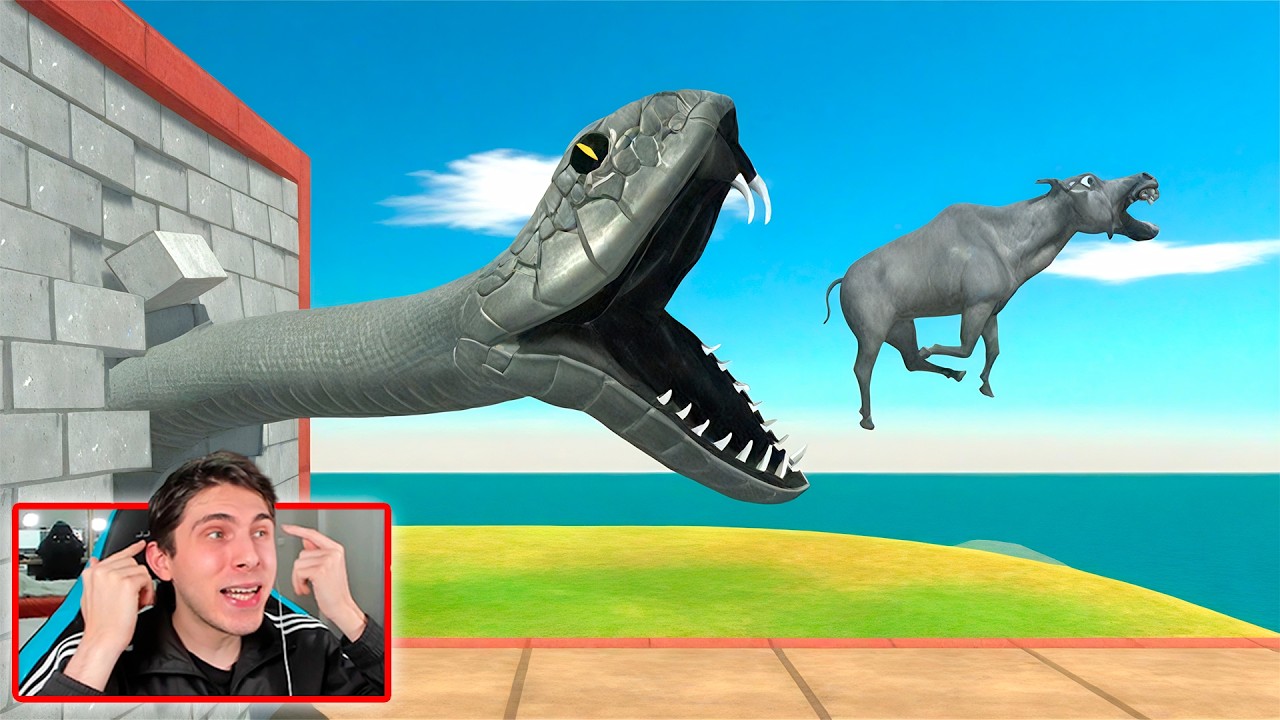 MAMBA NEGRA ATACA POR DETRÁS - ANIMAL REVOLT BATTLE SIMULATOR