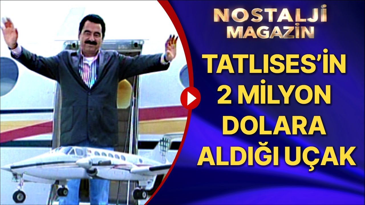 İBRAHİM TATLISES'İN 2 MİLYON DOLARA ALDIĞI UÇAK. 