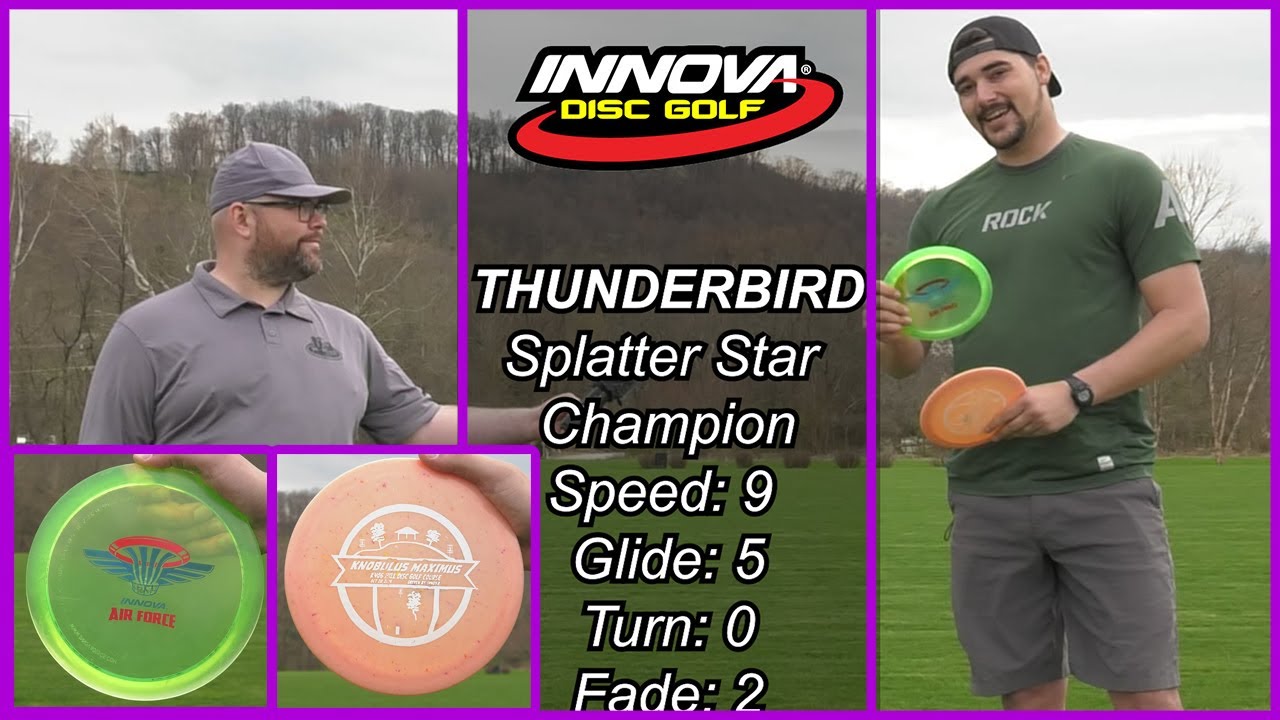 Обзор Innova Thunderbird — сравнение Champion и Star Plastic