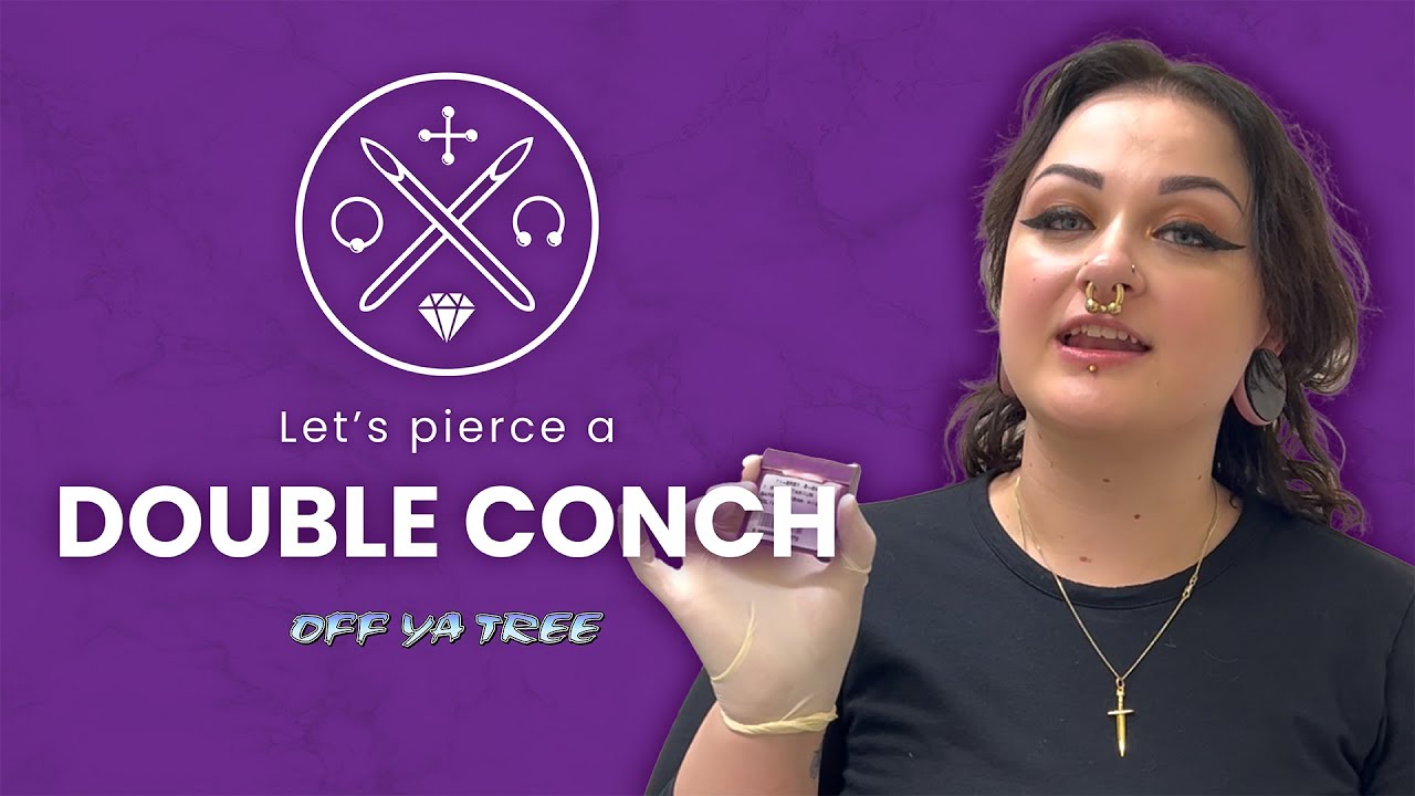 Let's Pierce A Double Conch | Off Ya Tree