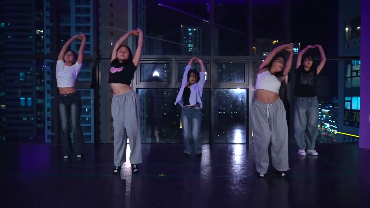 검단신도시 댄스학원 리듬하츠 #힐코레오 #걸리쉬코레오 수업영상