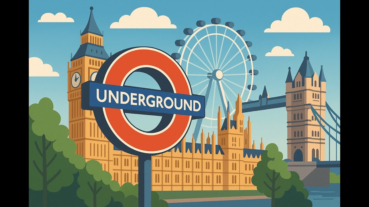 طريقة استخدام مترو لندن الاندرقراوند London Underground