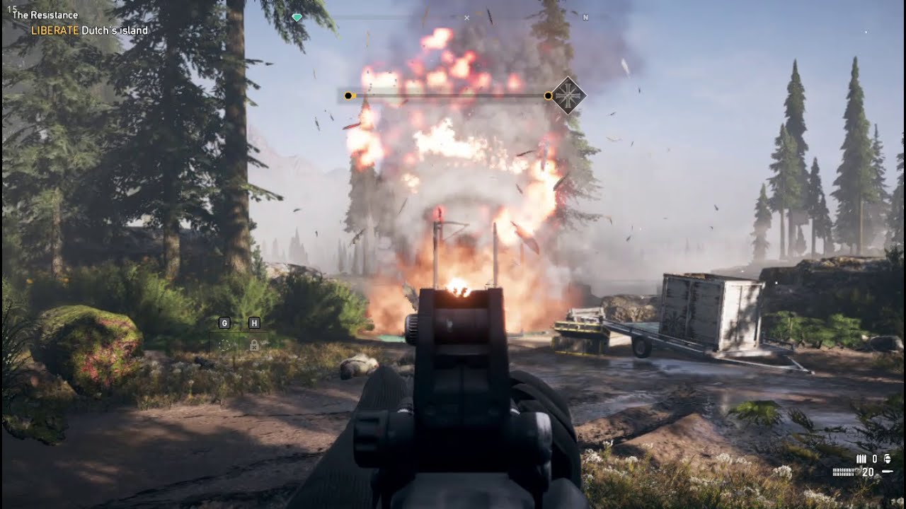 Far Cry 5 Nvidia GeForce 840M / 930M Gameplay  | Intel Core i5 4210U Benchmark Test