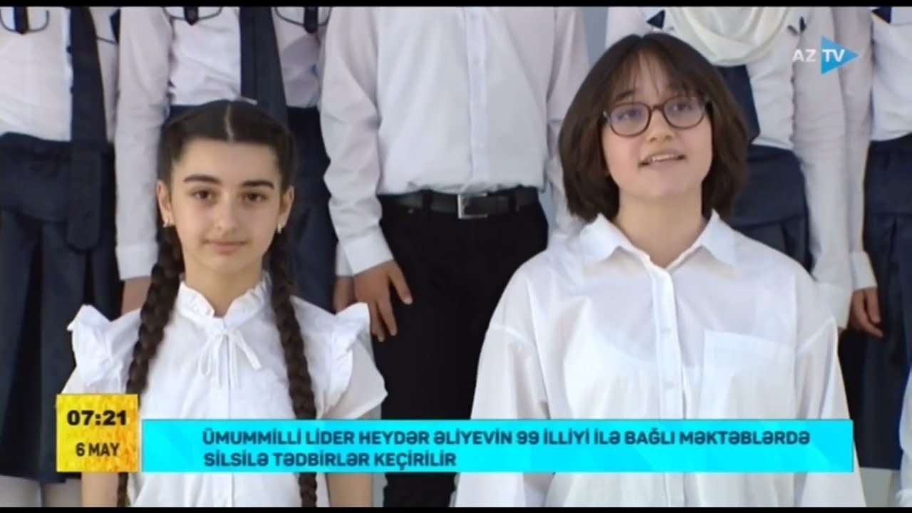 Ümumilli Lider Heydər Əliyevin 99 illiyi ilə bağlı məktəblərdə silsilə tədbirlər keçirilir