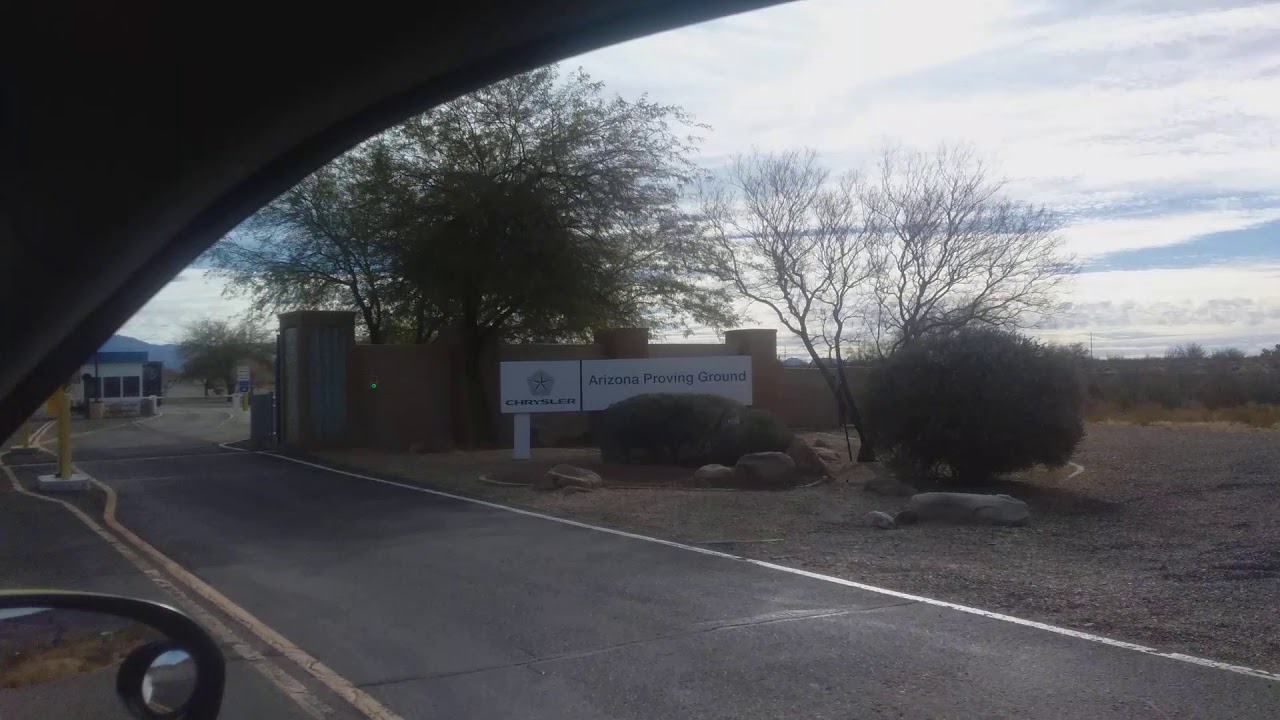 Chrysler proving ground test facility 🤔