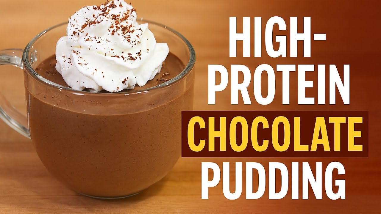 This Dessert Recipe Is Saving My Diet! | Protein Pudding Recipe