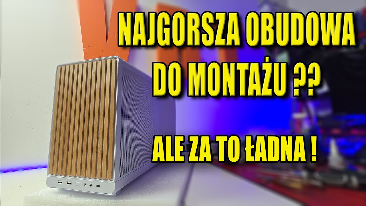 Lian Li DAN A3 Wood Edition - ładna ale problematyczna