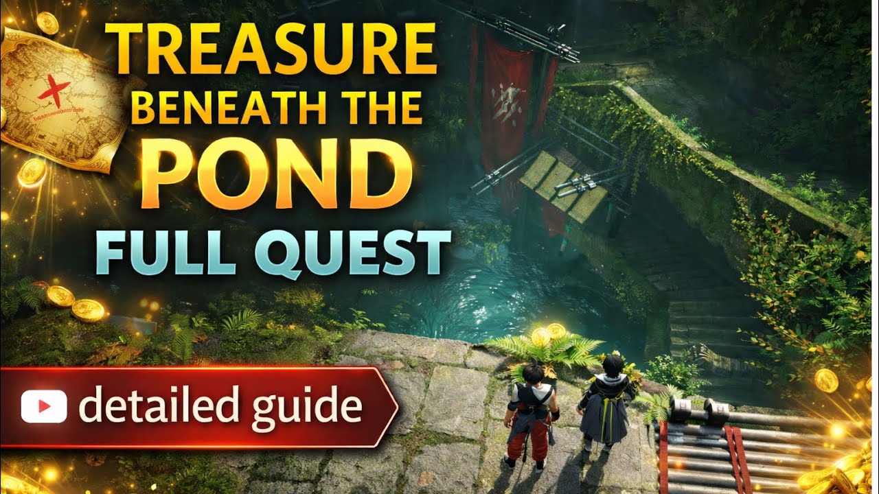 Treasure Beneath The Pond FULL QUEST guide [ Arknights: Endfield
