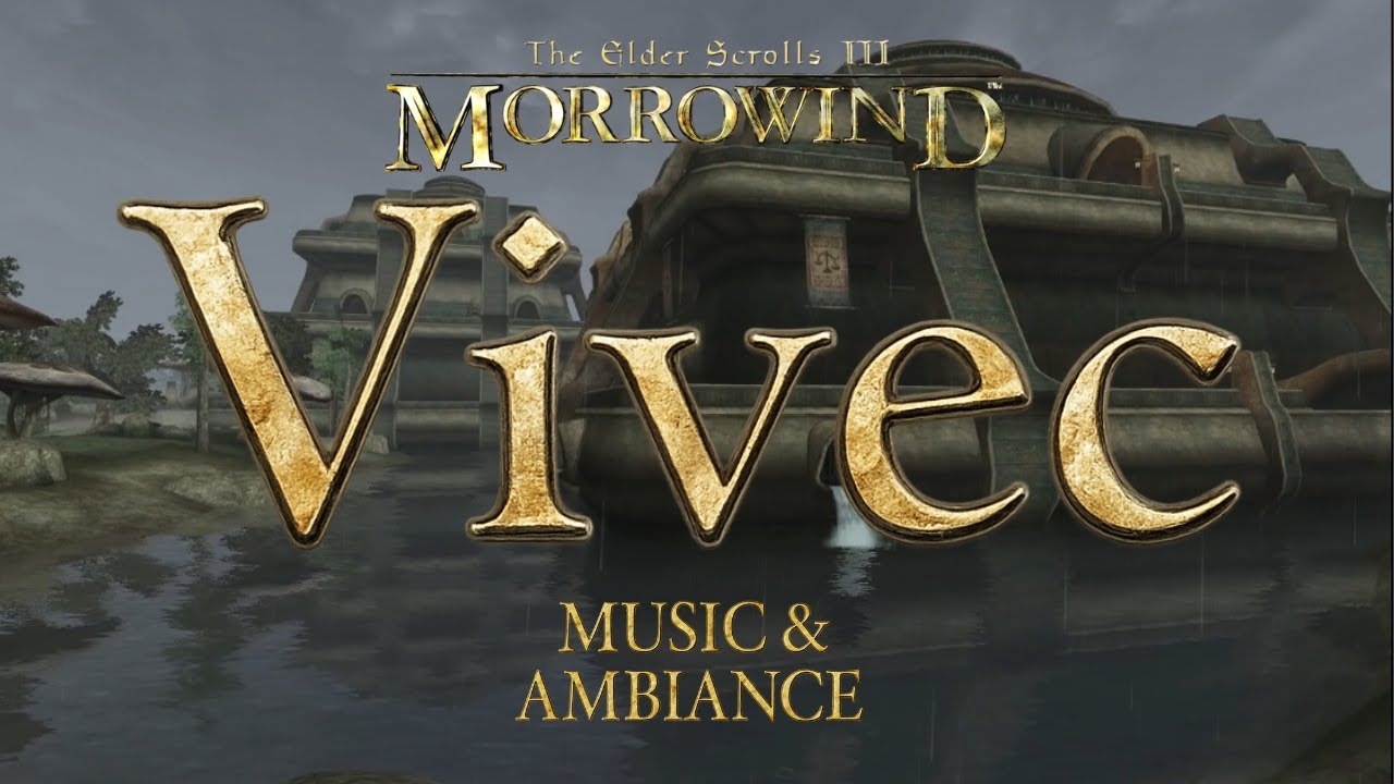 Vivec in the Rain | Morrowind Ambience & Music &ndash; for Sleep, Study, Relaxation