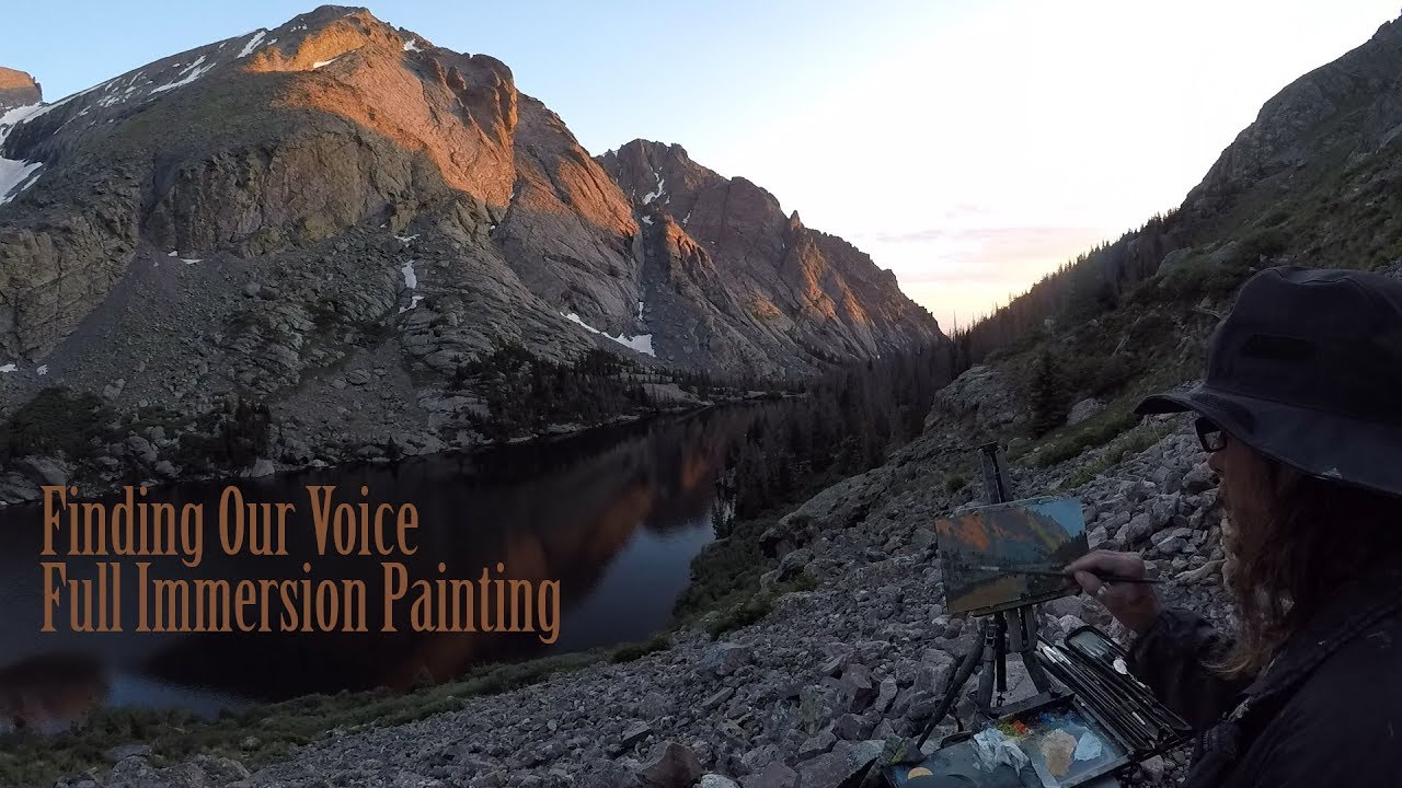 Finding Our Voice; Full Immersion Painting