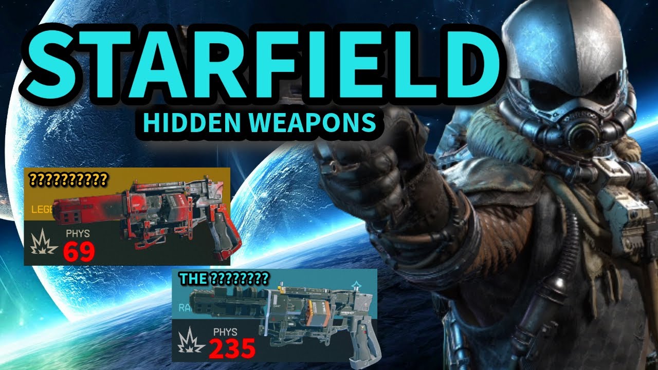Starfield: 4 Hidden Weapons + 2 Early Game Pistols You'll Regret Missing!