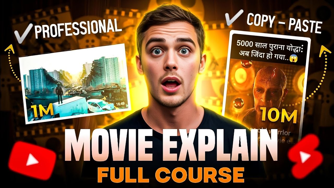 Create A Faceless Movie Recap Youtube Channel Without Any Copyright 😲