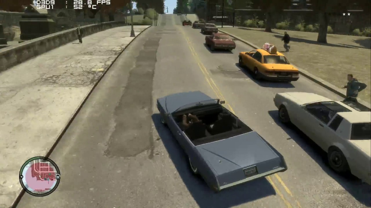 (18) PC Sapphire 7850 2Gb - GTA 4 Gameplay - V-Sync Very High 1080p HD