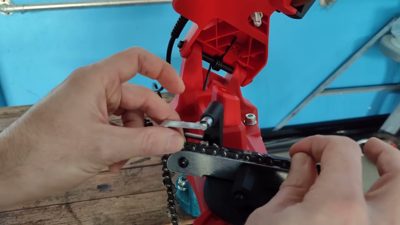 Unboxing affilacatene per motosega einhell