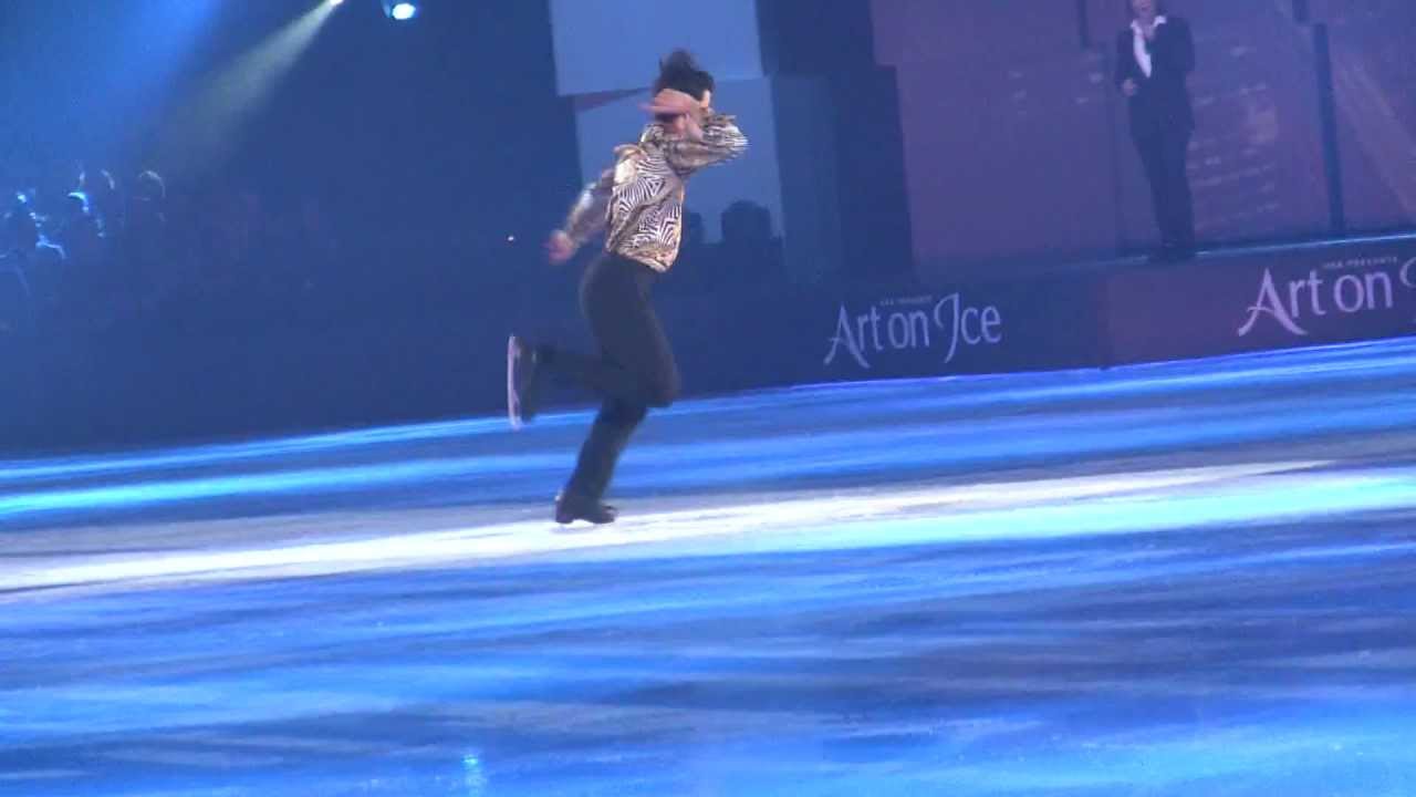 Stephane Lambiel Art on ice 2012 Zurich-02.Feb- Something got me started