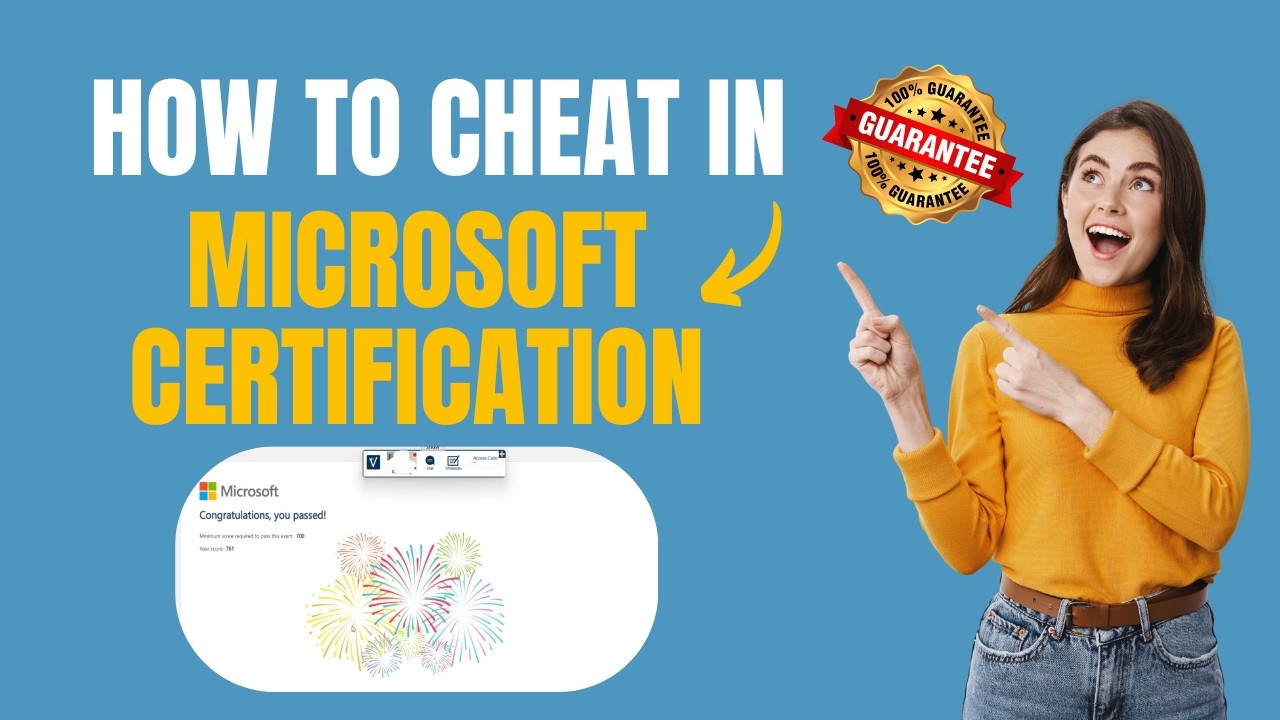 How to Cheat in Microsoft Certification 2026 | Microsoft Certification Cheating