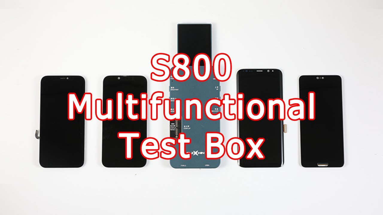 DL S800  Screen Testing Box  for iPhone/Huawei/Samsung/oppo/vivo/Xiaomi Multifunctional