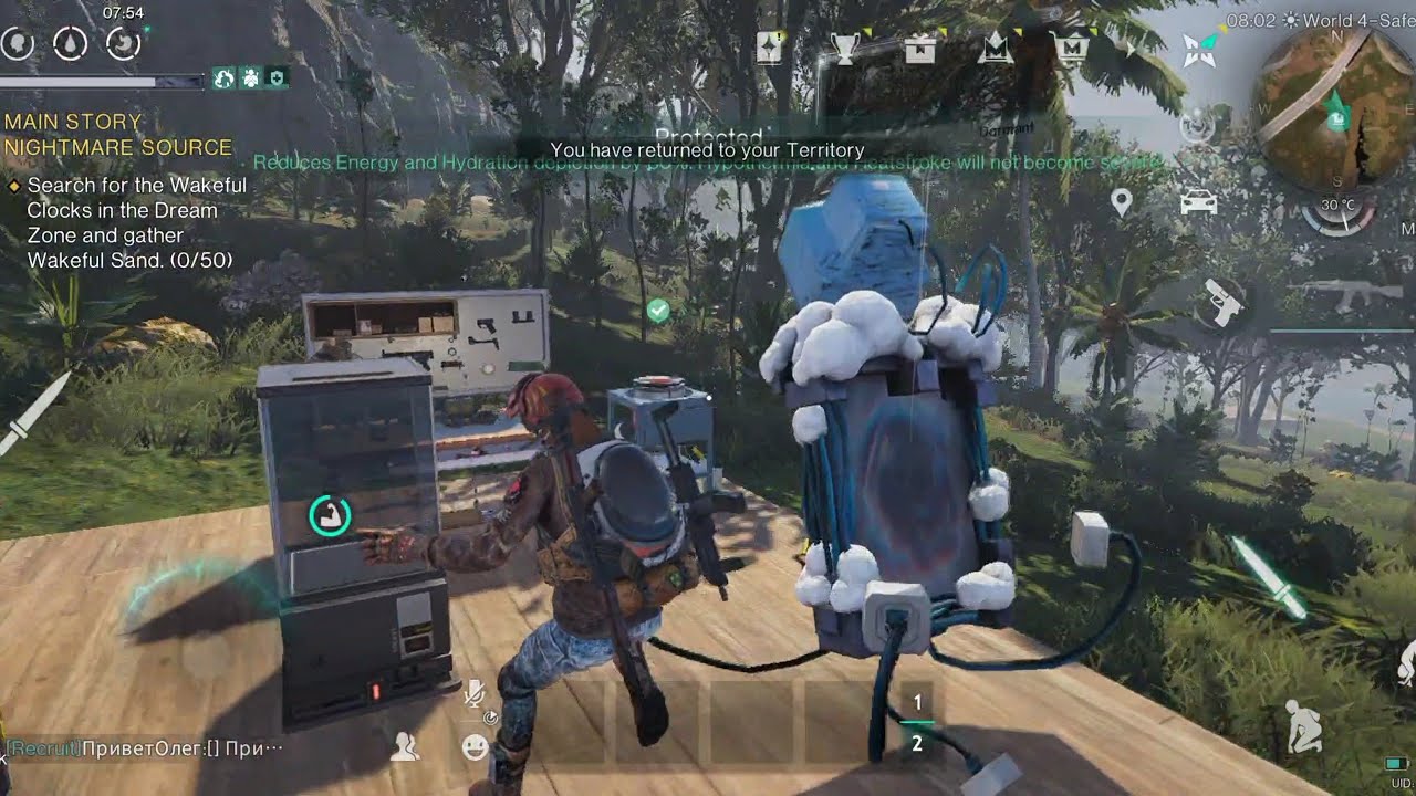 ONCE HUMAN GAMEPLAY ENDLESS DREAM SCENARIO PART 4 CRAFT AND GATHERING MATERIALS FOR SURVIVAL 